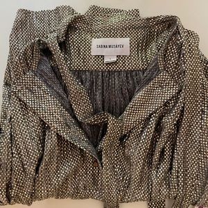 Sabina Musayev Long Sleeve Blouse